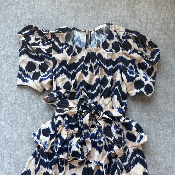 Ulla Johnson Marion Ruffled Midi Dress - Picture 3 of 7